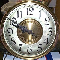 Grandfather Clock face