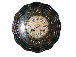 Morez clock from St Michel